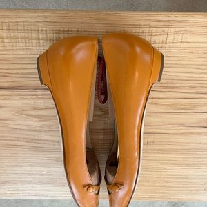 Jimmy Choo Camel Flats Size 9